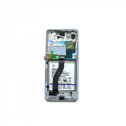 Écran Samsung Galaxy S21 Ultra 5G Argent avec Châssis et Batterie - Original et Authentique. vue 1