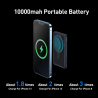 Chargeur Magnétique Sans Fil 20W, Batterie Externe 10000mAh pour iPhone 14/13/12 Pro Max. vue 1