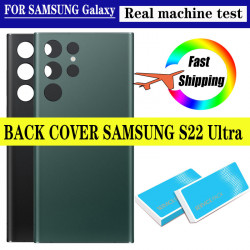 Kit de réparation Samsung Galaxy S22 Ultra - Couvercle de batterie arrière, Boîtier de porte arrière, Panneau en ver vue 0