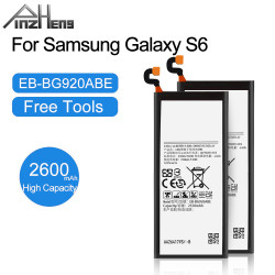 Batterie de Remplacement 2600mAh pour Samsung Galaxy S6 G920 G9200 G920F avec Outils pour Téléphone Portable. vue 0
