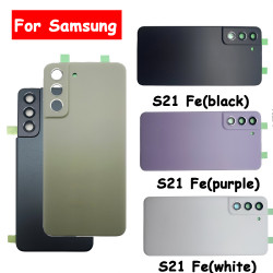 Coque de Batterie Arrière pour Samsung Galaxy S21 / S21 FE avec Objectif d'Appareil Photo. vue 0