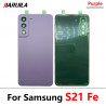 Coque de Batterie Arrière pour Samsung Galaxy S21 / S21 FE avec Objectif d'Appareil Photo. vue 3