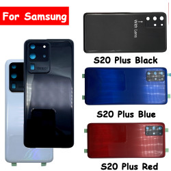 Coque arrière de batterie avec cadre et lentille, étui de remplacement pour Samsung Galaxy S20 Ultra - Parfait pour pr vue 0