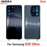 Coque arrière de batterie avec cadre et lentille, étui de remplacement pour Samsung Galaxy S20 Ultra - Parfait pour pr vue 1