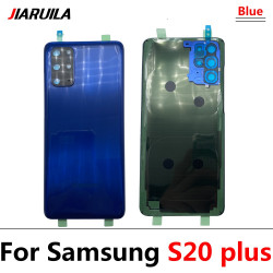 Coque arrière de batterie avec cadre et lentille, étui de remplacement pour Samsung Galaxy S20 Ultra - Parfait pour pr vue 2