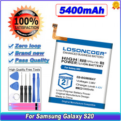 Batterie 7900mAh pour Samsung Galaxy S4 S5 S6 S7 S8 S8+ S9 S10 S10 Lite S10+ S10E S20 FE 5G S20 Ultra S21 5G. vue 3