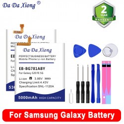 Batterie DaDaXiong pour Samsung Galaxy C5 C7 C9 E5 E7 J5 S7 M20 M30 S20 FE A8 A8000 A8100 A9 A900 A90 S10 Star Pro Plus  vue 0