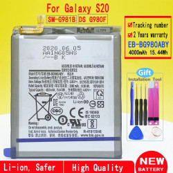 Batterie pour Samsung Galaxy S20 + S20 Plus G985F/EB-BG985ABY/S20 FE 5G/ S20 Ultra, EB-BG980ABY, EB-BG781ABY, EB-BG988AB vue 2