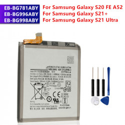 Batterie de Remplacement Compatible avec Samsung Galaxy S21 Ultra S21Plus S20 FE A52 - EB-BG998ABY EB-BG996ABY EB-BG781A vue 0