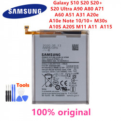 Batterie d'Origine pour Samsung Galaxy S10, S20, S20+, S20 Ultra, A90, A80, A71, A60, A51, A31, A20e, A10e, Note 10/10+, vue 0