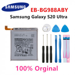 Batterie de Remplacement Originale EB-BG988ABY 5000mAh pour Galaxy S20 Ultra S20U avec Outils Inclus. vue 0