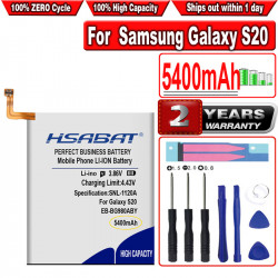Batterie Haute Capacité 5400mAh EB-BG980ABY pour Samsung Galaxy S20 vue 0