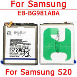 Batterie EB-BG981ABA Originale de Remplacement 4000 mAh pour Samsung Galaxy S20 G980 G981 4G 5G Téléphone Portable vue 0