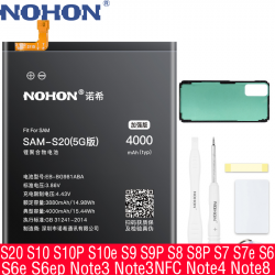 Batterie de Remplacement Compatible avec Samsung Galaxy S10 S20 S8 S9 S7 S6 Plus Bord Note 3 NFC 4 8 EB-BG981ABA EB-BG96 vue 0