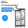 Batterie de Remplacement 3000mAh pour Samsung Galaxy Note 5 N9200 N920T N920C Note 5 EB-BN920ABE pour Téléphone Portab vue 0