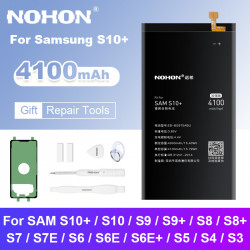 Batterie de Téléphone Portable pour Samsung Galaxy S10 S10+ S9 S8 Plus S5 S3 S4 NFC S7 S6 Edge S20 vue 0