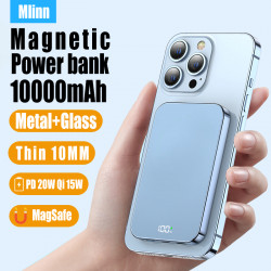MacSafe PD20W 10000mAh Batterie de Secours Magnétique avec Chargeur Rapide Sans Fil pour iPhone 14, 13, 12 Pro. vue 0