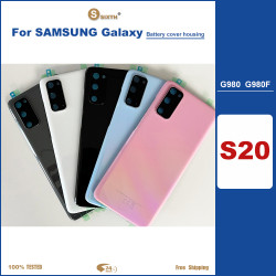 Coque arrière de remplacement Samsung Galaxy S20, G980, G980F, avec Logo, étanche, avec cadeau inclus. vue 0