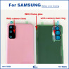 Coque arrière de remplacement Samsung Galaxy S20, G980, G980F, avec Logo, étanche, avec cadeau inclus. vue 1