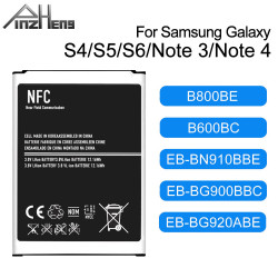 Batterie pour Samsung Galaxy S4, S5, S6, Note 3, Note 4, B800BE, B600BC, EB-BN910BBE, EB-BG900BBC, EB-BG920ABE - Compati vue 0