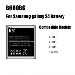 Batterie pour Samsung Galaxy S4, S5, S6, Note 3, Note 4, B800BE, B600BC, EB-BN910BBE, EB-BG900BBC, EB-BG920ABE - Compati vue 1