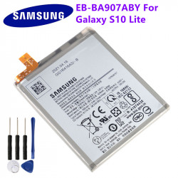 Batterie Authentique de Remplacement pour Galaxy S10 Lite EB-BA907ABY 4500 mAh avec Outils Gratuits. vue 0