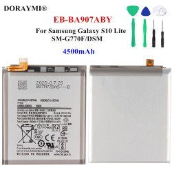 Batterie de Remplacement 4500mAh Originale pour Samsung Galaxy S10 Lite EB-BA907ABY/DSM avec Outils SM-G770F. vue 0