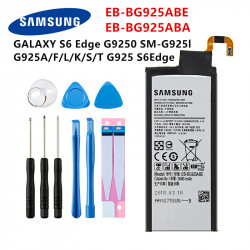 Batterie Originale pour Samsung Galaxy S6 Edge/Plus, S7, S7 Edge, S8 Plus, S9, S9 Plus, S10, S10E, S10 Plus, J5 Pro et J vue 1