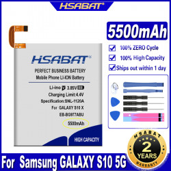 Batterie EB-BG977ABU 5500 mAh pour Samsung GALAXY S10 5G X Version. vue 0