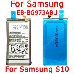 Batterie Li-ion Originale de Remplacement 3400 mAh pour Samsung Galaxy S10 G973 4G EB-BG973ABU Pièces de Téléphone Po vue 0
