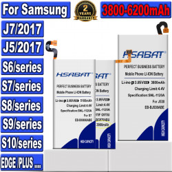 Batterie Externe Haute Capacité pour Samsung Galaxy S6 Edge/Plus S7 S7 Edge S8 Plus S9 S9 Plus S10 S10E S10 Plus J5 Pro vue 0