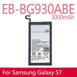 Batterie d'Origine Samsung Galaxy S5 S6 Edge Plus S7 Edge S8 S8 Plus S9 Plus S10 J7 Note 2 Ace 2 G935 G9250 SM-G930F G92 vue 3