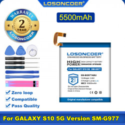 Batterie d'Origine Samsung EB-BG977ABU 5500mAh pour Galaxy S10 5G (SM-G977, SM-G977V, SM-G977U, SM-G977T). vue 0