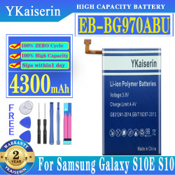 Batterie EB-BG970ABU pour Samsung Galaxy S10e S10 E SM-G970F/DS SM-G970F SM-G970U SM-G970W G9700 4300mAh Akku - Haute Ca vue 0