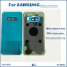 Coque arrière de remplacement Samsung Galaxy S10e G970F/G970U avec Logo, étanche, avec cadeau inclus. vue 2