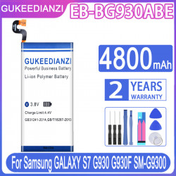 Batterie de Remplacement Compatible avec Samsung Galaxy S6 S7 Edge S8 S8+ S9 S10 Plus S10E J5 J7 Pro Note 2/3/4/5/7/8 No vue 3