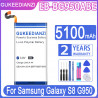 Batterie de Remplacement Compatible avec Samsung Galaxy S6 S7 Edge S8 S8+ S9 S10 Plus S10E J5 J7 Pro Note 2/3/4/5/7/8 No vue 5