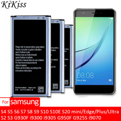 Batterie Samsung Galaxy S S2 S3 S4 S5 S6 S7 S8 S9 S10 5G S10E S20 Mini Bord Plus Ultra SM G930F i9300 i9305 G950F G925S  vue 0