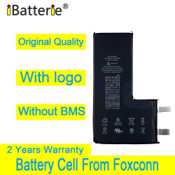 Lot de 5 Cellules de Batterie d'Origine pour iPhone XR XS Max 11 12 13 Pro Max - Sans BMS, Pas de Batterie Flexible, Ré vue 2