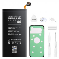 Batterie de Remplacement pour Samsung Galaxy S10 S9 S8 Plus S7 S6 Bord S5 G973F G965F G960F G955F G950F G935F G928. vue 1