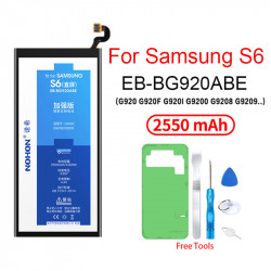 Batterie d'Origine Samsung Galaxy S8 S9 S5 S4 S3 S7 S6 Edge Plus i9300 i9500 avec NFC et Haute Capacité. vue 5