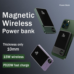 Macsafe - Batterie Externe Sans Fil Magnétique et Chargeur Rapide pour iPhone 12/13/14 Pro Max. vue 4