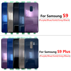 Boîtier de Batterie Arrière de Remplacement avec LOGO et Colle pour Samsung Galaxy S9 G960F / S9 Plus G965F vue 0