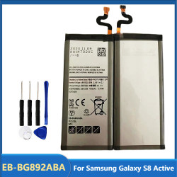 Batterie de Remplacement Originale Samsung Galaxy S8 EB-BG892ABA 4000mAh avec Outils Gratuits pour Téléphone Actif Rec vue 0
