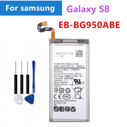 Batterie d'Origine Samsung Galaxy S8 EB-BG950ABE G950T G950U/V/F/S G950A G9500 G950 +, EB-BG950ABA 3000 SM-G9508 mAh vue 0