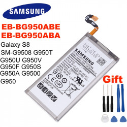 Batterie d'Origine pour Samsung Galaxy S8 EB-BG950ABE G950T G950U G950V G950F G950S G950A G9500 G950, EB-BG950ABA 3000 m vue 0