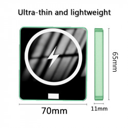 Batterie Externe Magnétique sans Fil MagSafe 20W 10000mAh pour iPhone 13, 12, 11 Pro Max vue 3