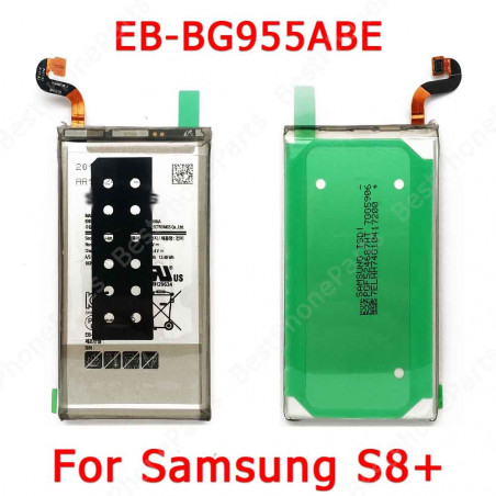 Batterie de Rechange Originale EB-BG955ABE Li-ion 3500 mAh pour Samsung Galaxy S8 Plus G955. vue 0