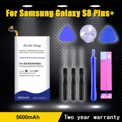 Batterie 5600mAh pour Samsung Galaxy S8 Plus + EB-BG955ABA EB-BG955ABE G9550 G955F/A G955T G955 S G955P + Outils Kit de  vue 0