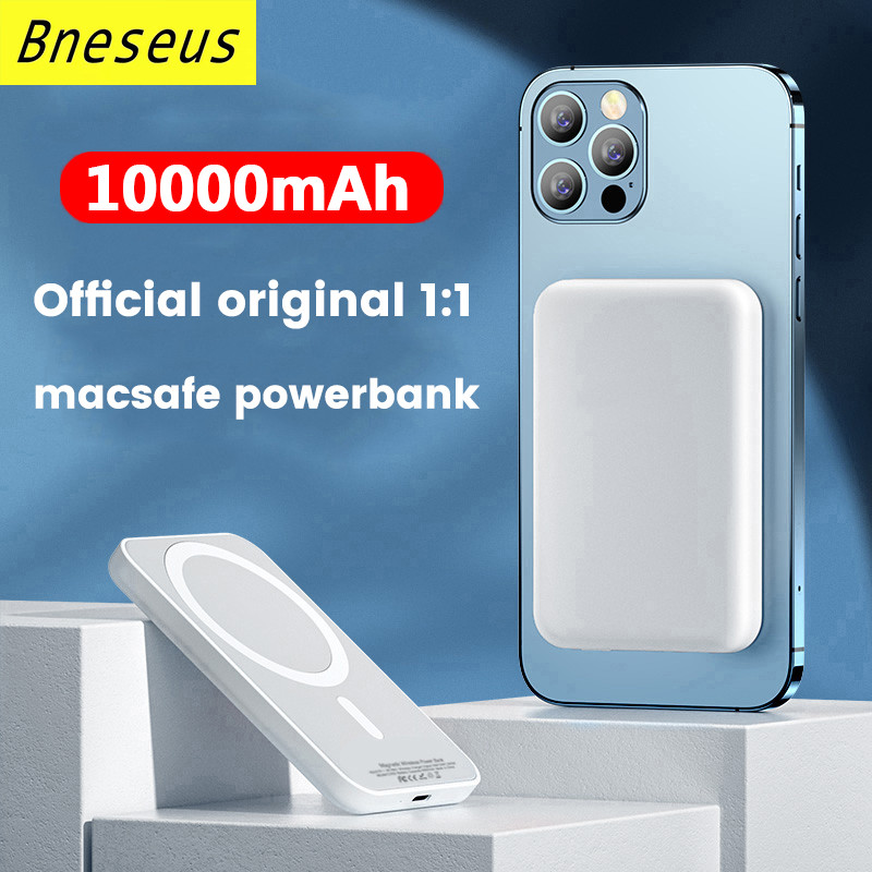 PowerBank Magnétique Sans Fil Original 1:1 5000mAh MacSafe pour iPhone 12/13/14 - Chargeur Externe Batterie Auxiliaire vue 0